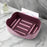 Plastic Soap Dish Holder for Bathroom Shower Wall Mounted Self Adhesive Soap Holder Saver Tray-Plastic Sponge Holder for Kitchen Storage Rack Soap Box, Bathroom (1 Pc)
