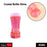Soft jar containing glitter and crystal slime for play