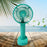 Portable Handheld Fan With 3 Speeds Battery Operated Fan Rechargeable Multi Colors As Base Phone Holder Fan (Battery Included)