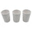 Small Plastic Coffee / Tea Cups Reusable Plastic Cup Mug Lightweight Microwavable Dishwasher Safe Unbreakable Camping Coffee Mugs for Tea Milk Water Juice Tea (3 Pcs Set)