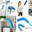 Long Handle Dust Cleaning Brush, Adjustable Microfiber dust Brush, Foldable Home appliances Ceiling Cleaner, Latest Home Improvement Products