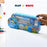 Bus Shape Compass Box for Boys, Kids School Accessories |  Pencil Box  with Wheels for Girls and Kids, String Operated Case Students School Supplies - Stationery Set Organizer Birthday Return Gift for Kids