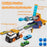 Truck Toys for Kids, Large Truck Toys Include 2 Racing Cars+4 Ball, with Light & Sounds, Eejection & Shooting Transport Cars Toy, Gifts for Boys Girls (Battery Not Included)