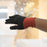 Safety gloves with high cut and heat resistance