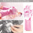 Left-handed silicone glove for dishwashing and scrubbing