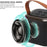 Wireless Speaker Microphone Set, RGB Light Support Memory Card PortableKaraoke Machine Perfect  for Travel TV