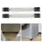 2pc Castor Wheels heavy duty for furniture moving.