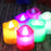 Multicolor LED tealight candles pack