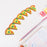 3D Pizza Slices Kids Favourite Food Eraser, Pizza 7 slice eraser for kids Adults fast food lover Stationary Kit Fancy & Stylish Colorful Erasers, for Return Gift, Birthday Party, School Prize
