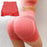 High Elastic Peach hip Lifting Yoga Shorts Women's Running Sports High Fitness Athletic Waist Yoga Workout Yoga Pants / Shorts Elastic Dress Soft Yoga Pants / Shorts