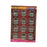 12-pack stainless steel agarbatti holders, self-adhesive