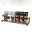 Spice Bottle Storage Rack Hanging Spice Rack Hanging Spice Rack Seasoning Holder Metal Storage Hanging Rack (1 Pc)