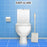 Wall-mounted toilet brush