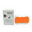 Portable soap holder for travel, featuring a space-saving design.
