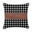 Pillow Covers, Leather & Cotton Cushion Covers (17 × 17 Inch / 1 Pair / 2 Pc)