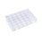 Clear plastic organizer box