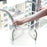Metal Steel Folding Drying Rack for Clothes Balcony Laundry Hanger for Small Clothes Drying Hanger Metal Clothes Drying Stand, Socks and Plant Storage Holder Outdoor / Indoor Clothes-Towel Drying Rack Hanging on The Door Bathroom