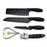 Kitchen knife set, including chef and utility knives