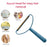 2in1 Portable Lint Remover at Home Use | Use for Removing Lint Dust in Furniture and Wool Clothes Sweater Carpet | Woolen Fabrics Brush Sticky Lint Roller with Long Handle (1 Pc)