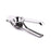 Stainless steel lemon press.