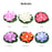 LED lotus candles in different colors, perfect for home décor