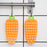 Vegetable Scrubbing Brush, Vegetable Scrubber Nonâ€‘Toxic Fruit Brush Carrot Shape Vegetable Brush for Potato for Vegetable