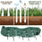 Lawn Aerator Sandals, Garden Grass Aerator Spiked Sandals Green Studded Shoes for Yard Patio Garden Excavation