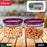 Air Tight & Unbreakable Kitchen Jar Set Food Storage Containers for Dry Fruits, Spices, Snacks, Pulses (2 Pcs Set)