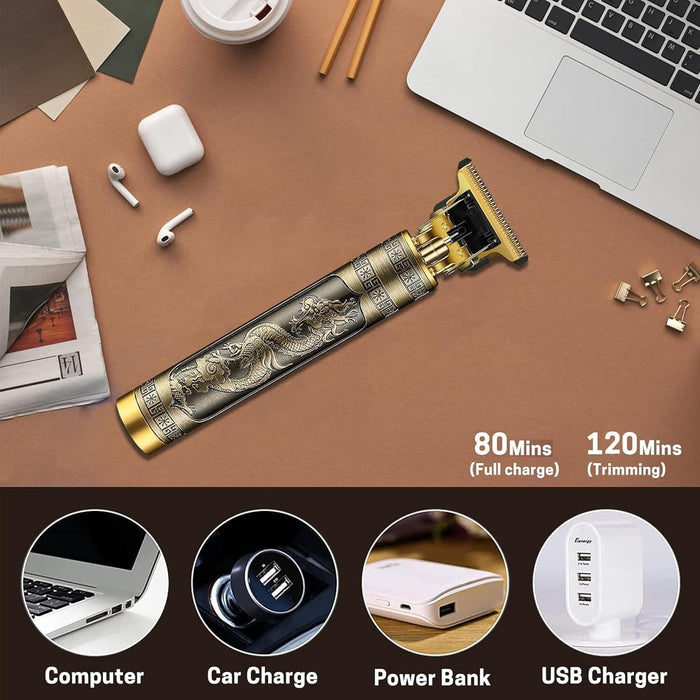 PHILIPS3-in-1 Multipurpose Trimmer for Men | Grooming Kit :- Trimmer, Shaver, Ear & Nose Trimmer | Stainless Steel self-sharpening blades