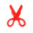 Plastic Child-Safe Scissor Set (50 Pcs Set)
