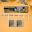 Stainless Steel Utensil Hanger Rail Nail Free Wall Mount with 2 Magic Stickers & 6 Plastic Hooks For Kitchen