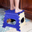 12-inch folding step stool in brown box