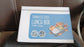 3 Compartment Transparent Stainless Steel Lunch Box with a Spoon and a Pair of Chopsticks (1 Set)