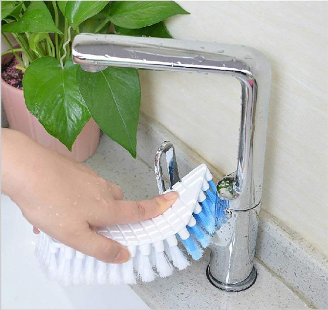Flexible Plastic Cleaning Brush for Home, Kitchen and Bathroom,