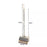 Cleaning set with dustpan and broom handle