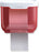 Waterproof tissue dispenser with phone holder, self-adhesive