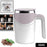 Stirring Coffee Mug | Magnetic Stirring Coffee Cup | Stainless Steel Mug for Milk | Travel Mixing Cup | Self Stirring Coffee Mug, Suitable for Coffee / Milk / Hot Chocolat | Battery Operated ( Battery Not Included)