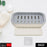Soap case with drainage, adhesive tray for bathroom use