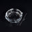 Decorative crystal ashtray for home decor.