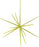 3D Gold Star Hanging Decoration Star, Acrylic Look  Hanging Luminous Star for Windows, Home, Garden Festive Embellishments for Holiday Parties Weddings Birthday Home Decoration (Small)