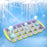 Flexible silicone ice tray