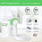 Adjustable height desk fan