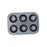 6 slot baking mold for cupcakes and pancakes