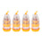 Steel screwdriver set with 30 bits