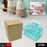 Double-layer plastic soap dish with hook, wall-mounted