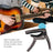 Guitar Capo with Pickup Stand, Soft Pad for Acoustic and Electric Guitar Ukulele Mandolin Banjo Guitar Accessories