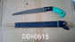 Saw with sharp chromium edges for cutting
